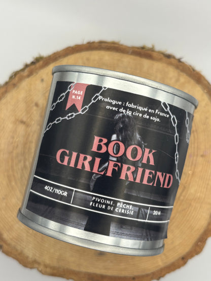 Bookgirlfriend Literary Candle – Handmade and Scented – Small and Large Sizes