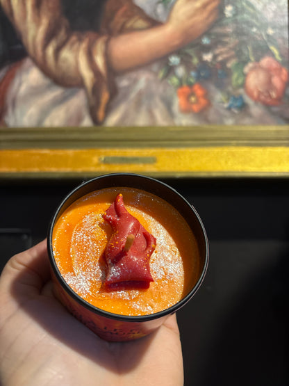 Bougie littéraire V'la le feu qui cause – artisanale et parfumée – Petit format et grand format