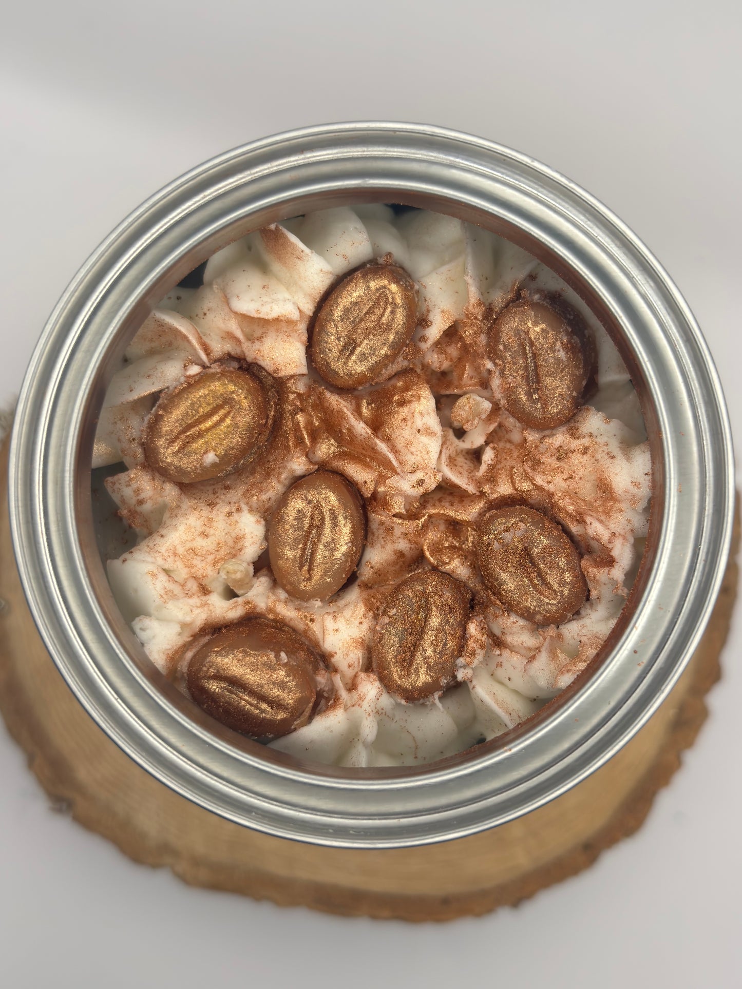 Literary candle Writing in the coffee shop – handmade and scented – small and large format