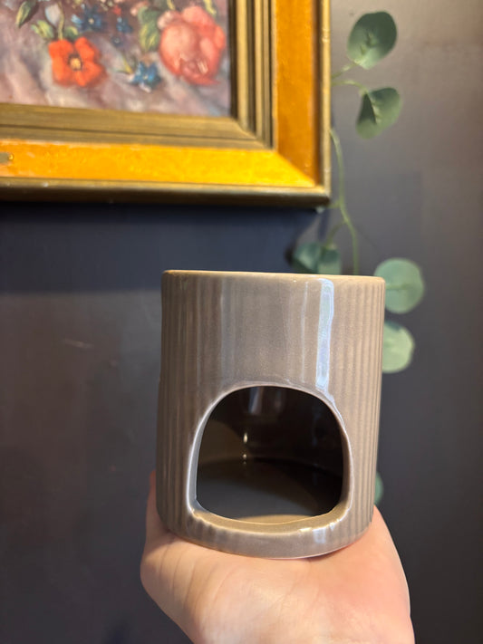 Brûleur marron clair & blanc