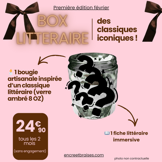 Box Bougie Littéraire – Février : Alice au pays des merveilles.