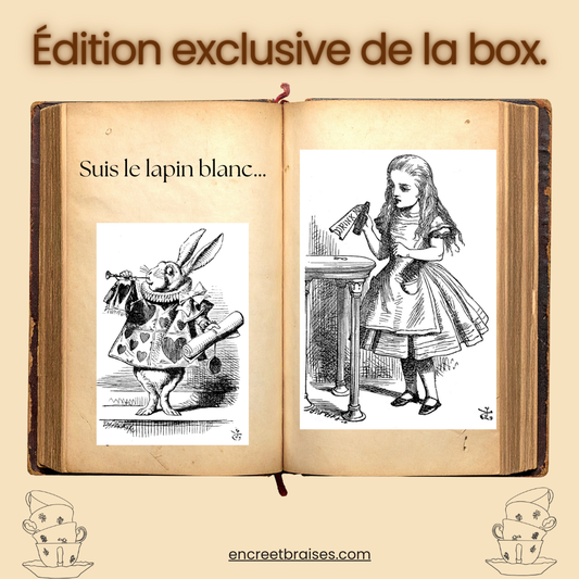 Box Bougie Littéraire – Février : Alice au pays des merveilles.