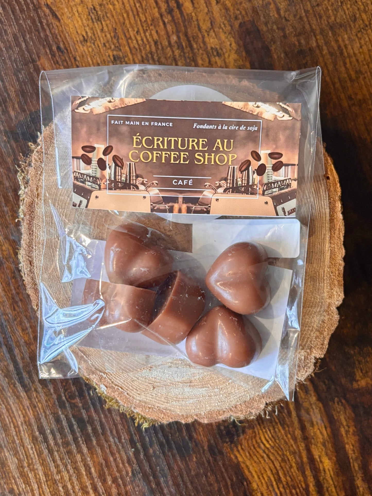 Les fondants cœur : Ecriture au coffee shop