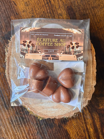Les fondants cœur : Ecriture au coffee shop