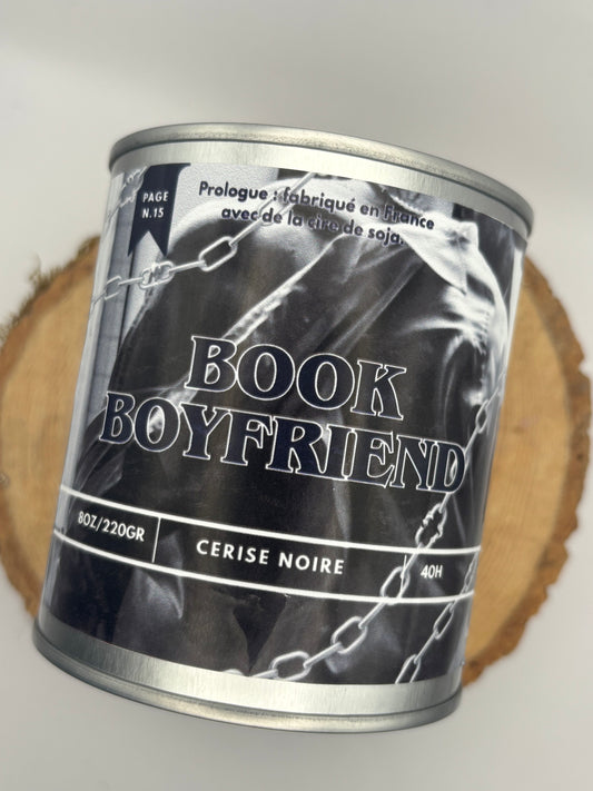 Bookboyfriend Literary Candle – Handmade and Scented – Small and Large Sizes