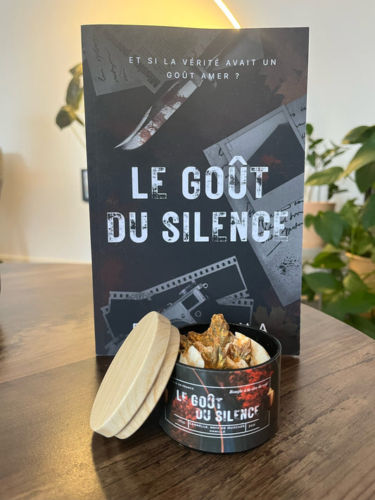 Coffret Le goût du silence + sa bougie assortie
