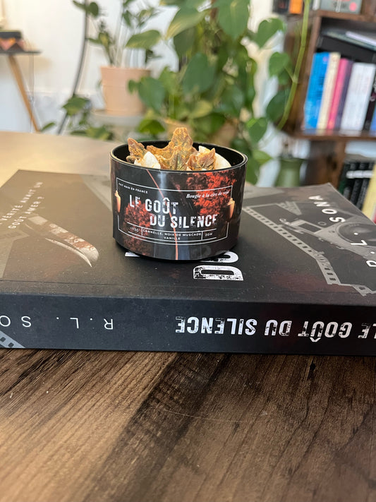 Coffret Le goût du silence + sa bougie assortie