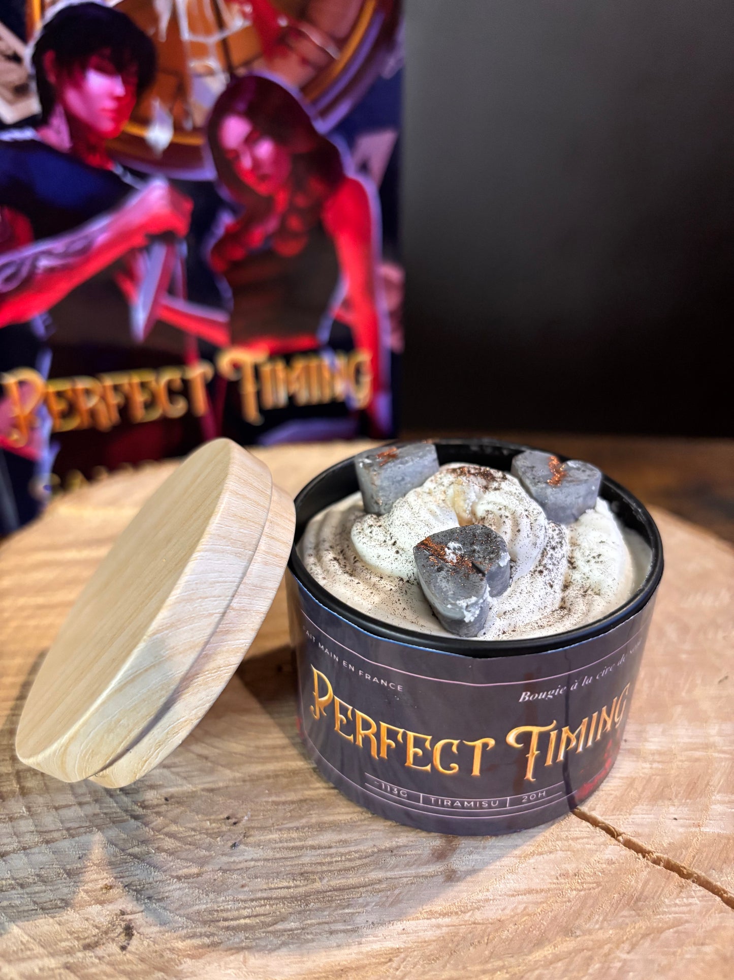 Coffret Perfect Timing + sa bougie assortie