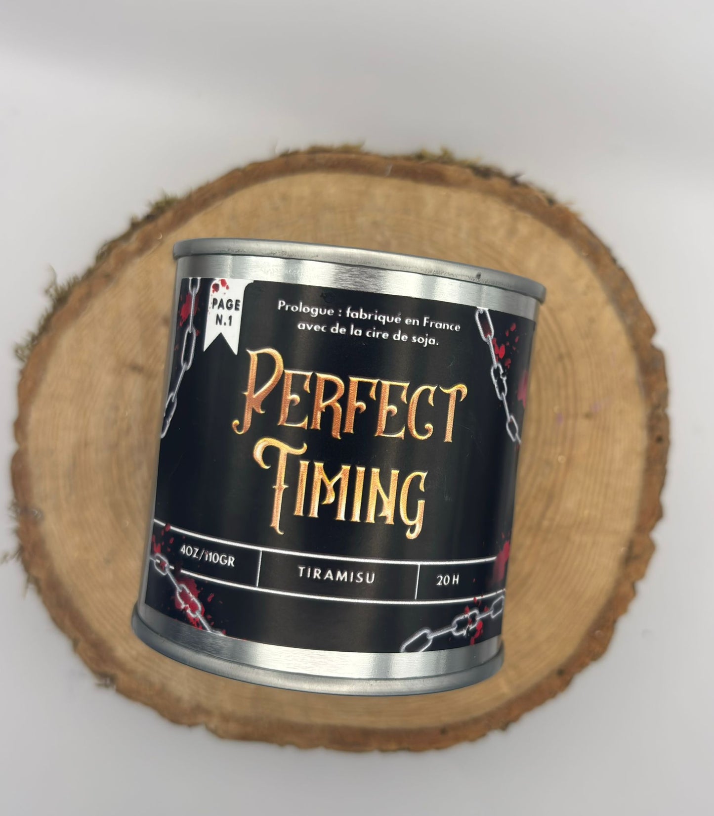 Personalized Literary Candle “From A to Z” – For Individuals